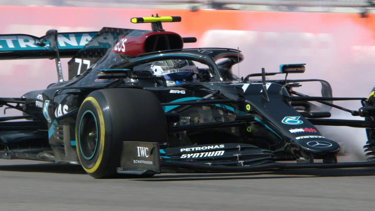 Russian GP: Mercedes' Bottas fastest in both practice sessions