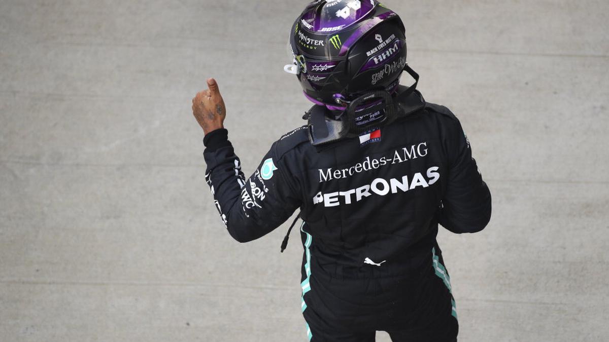 Hamilton on pole in Russia with Schumacher's record in sight