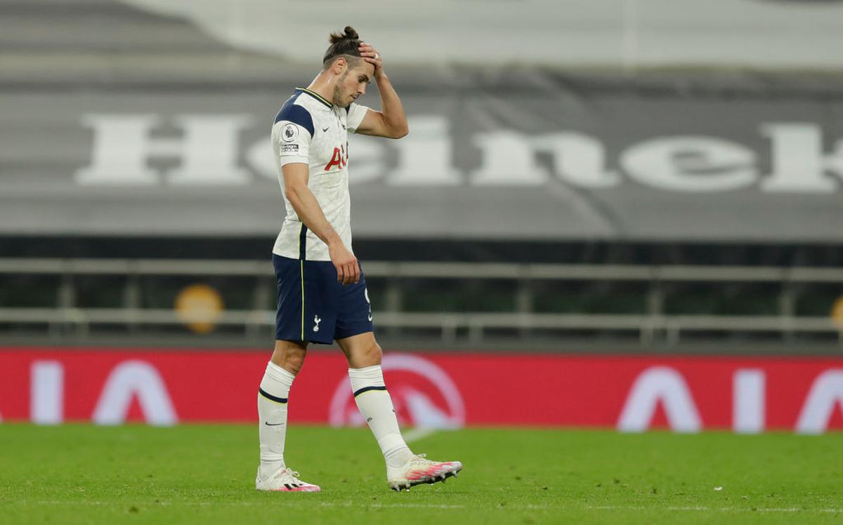 Not a happy homecoming for Tottenham Hotspur's Gareth Bale