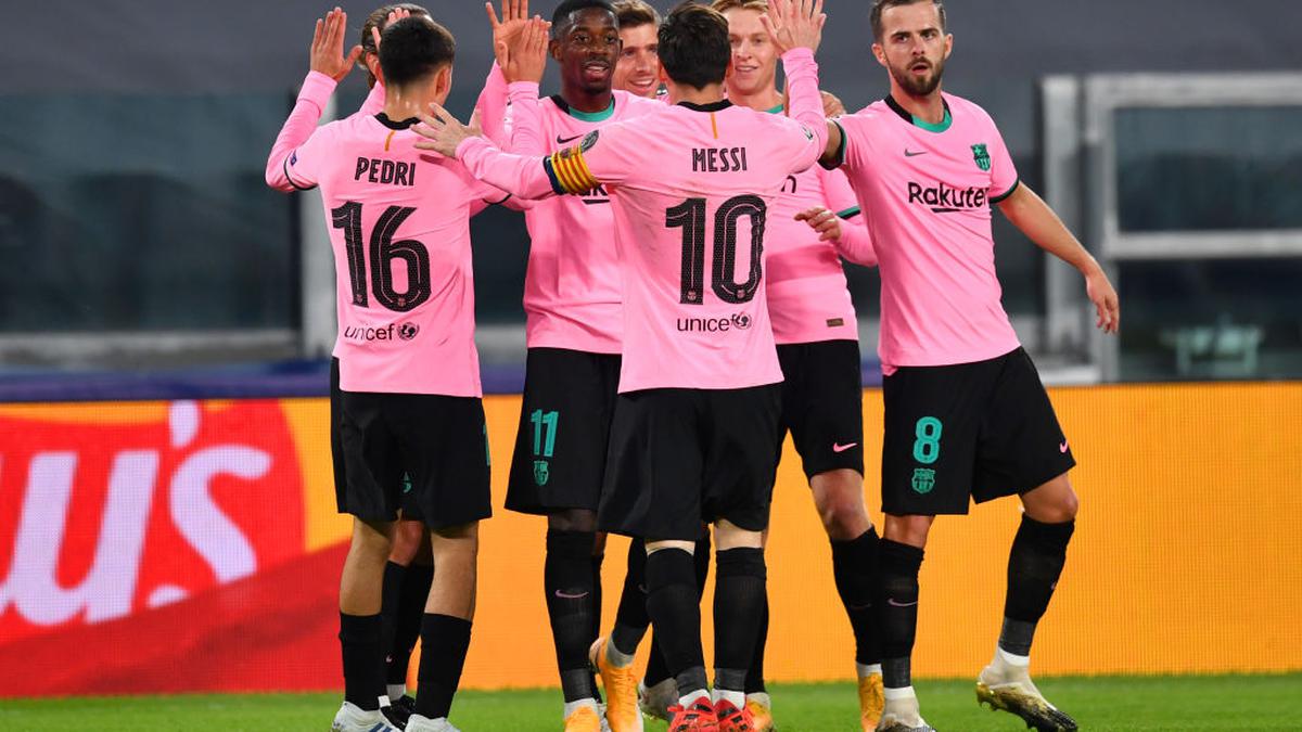 JUV vs BAR, Champions Highlights: Messi, Dembele sink 10-man Juventus 2-0