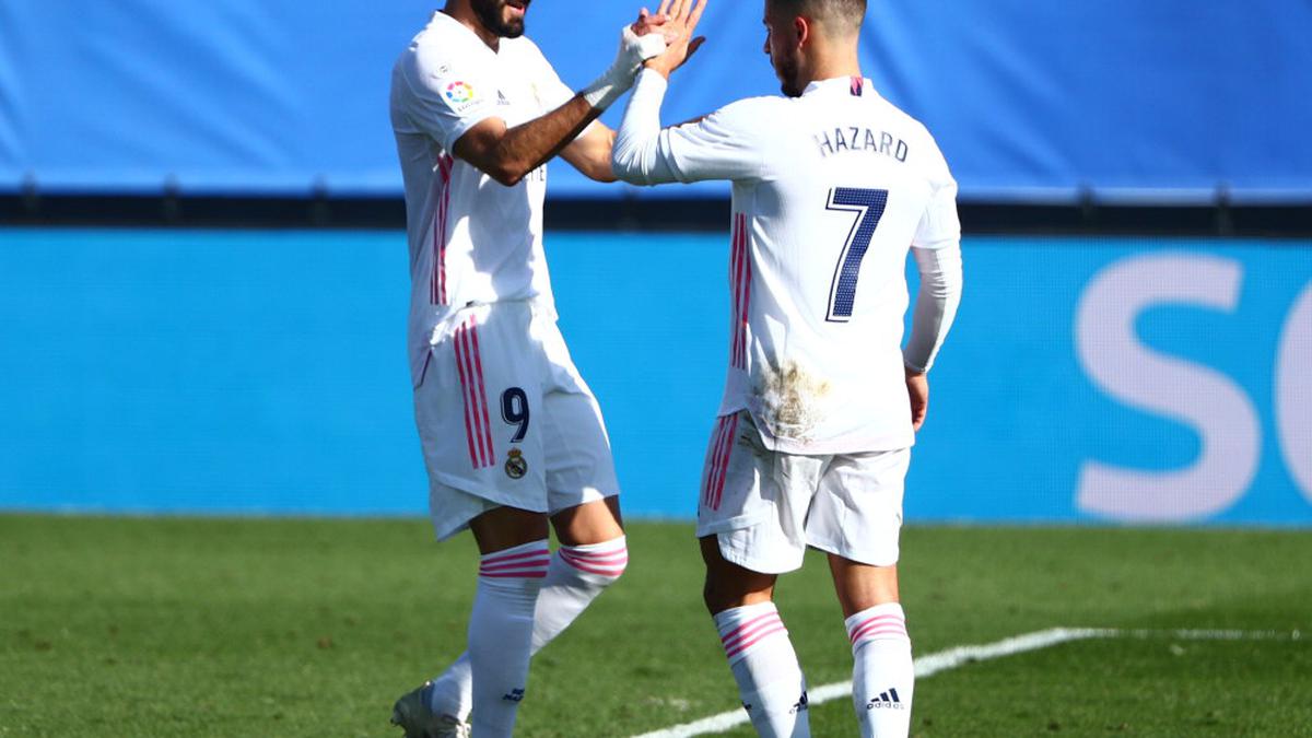 Hazard, Benzema score in Madrid's win over Huesca