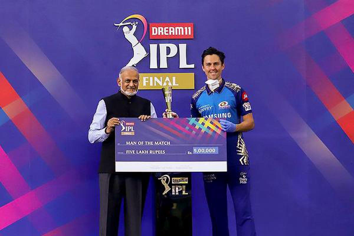 IPL 2020 Player of the Final Trent Boult