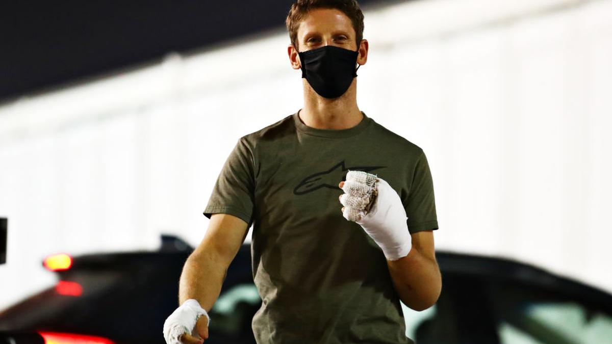 Romain Grosjean to miss Abu Dhabi GP, set to fly back home for treatment - Sportstar