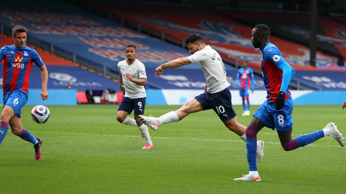 Man City on the brink of title after win over Crystal Palace