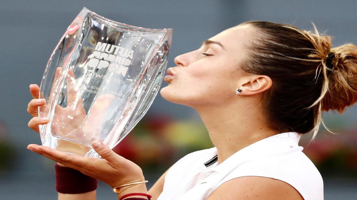 Sabalenka downs top-ranked Barty to claim Madrid crown