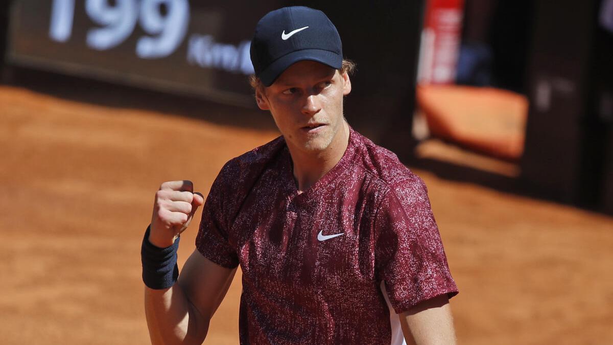 Sinner sets up match with Nadal in Rome