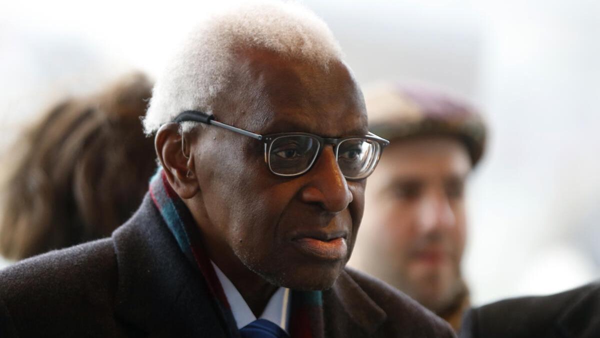 Former world track chief Diack back in Senegal after release