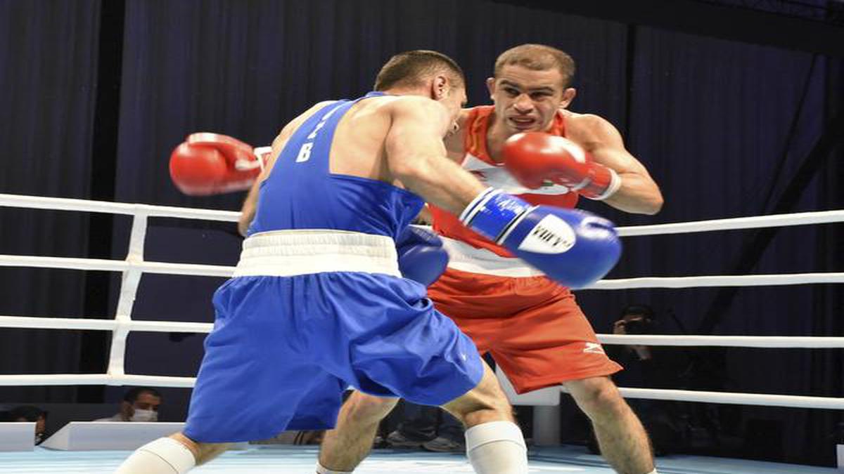 Amit Panghal Tokyo Olympics Asian Boxing Championships Shakhobidin Zoirov