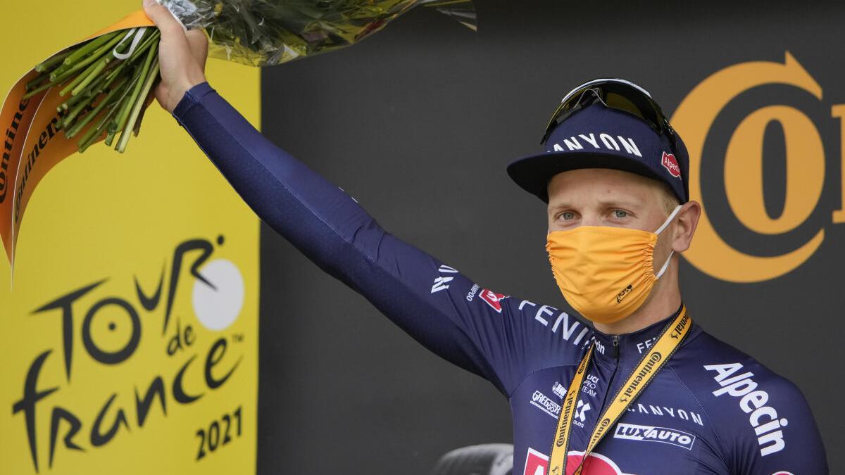 Falls again mar Tour de France as Merlier wins stage