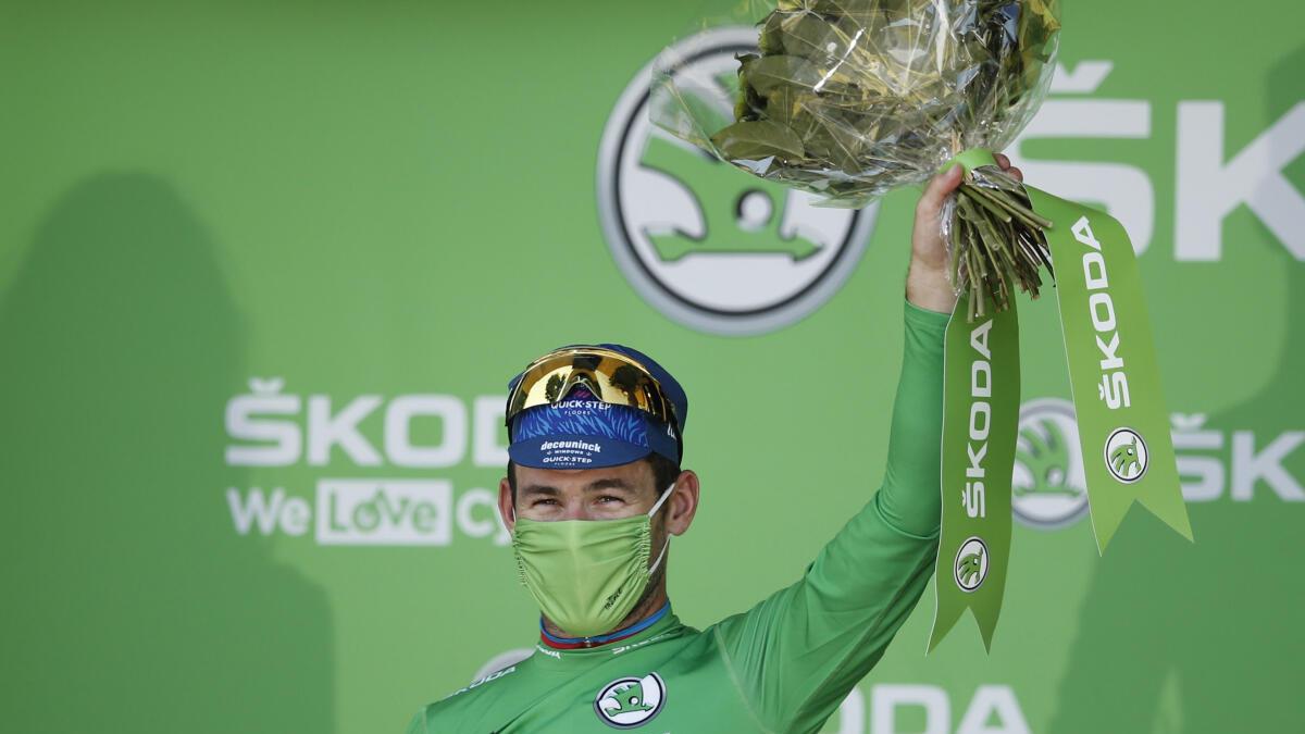 Tour de France: Cavendish equals Merckx's record of 34 Tour stage wins