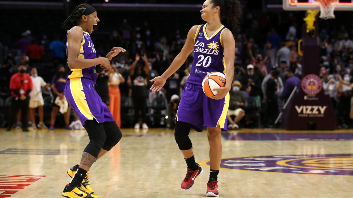 WNBA: Los Angeles Sparks holds off Atlanta Dream 85-80 in overtime