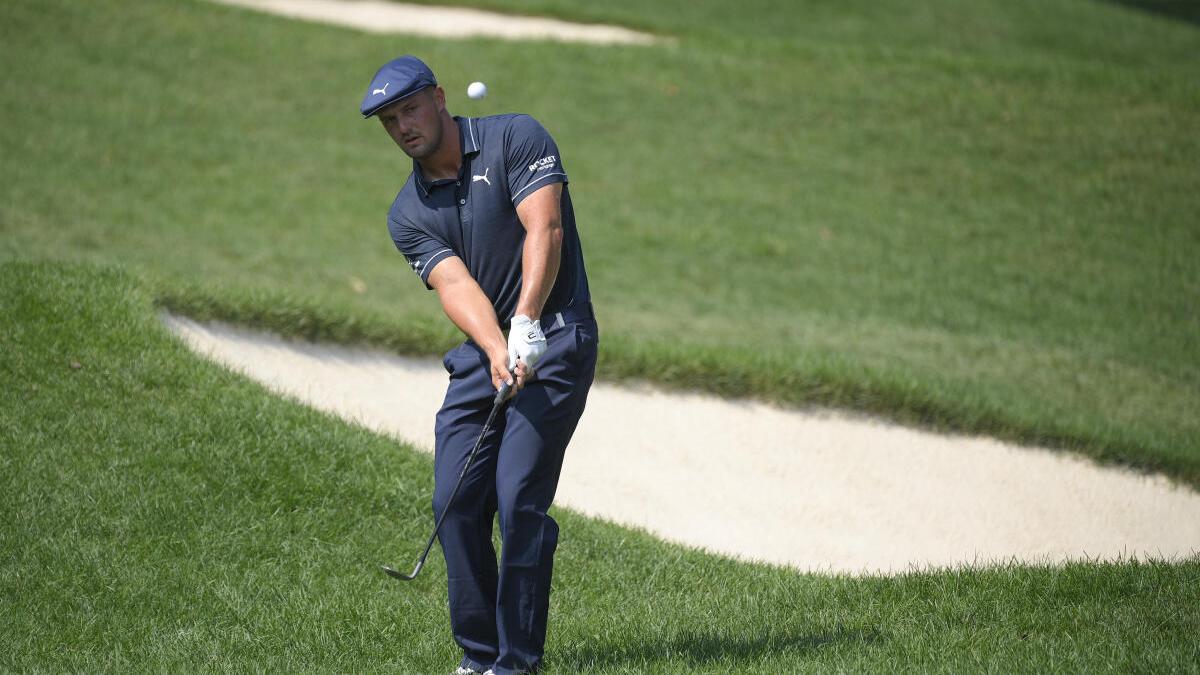 BMW Championship: Bryson DeChambeau takes 1-shot lead into weekend