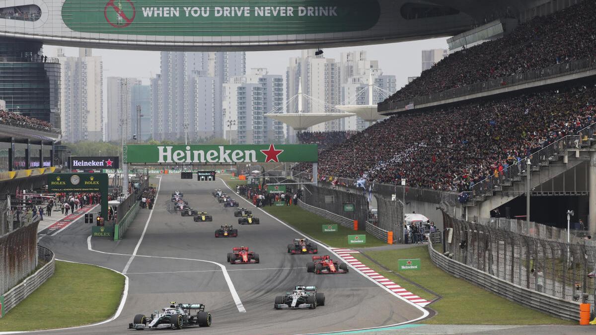 China absent from record 23-race 2022 Formula One calendar