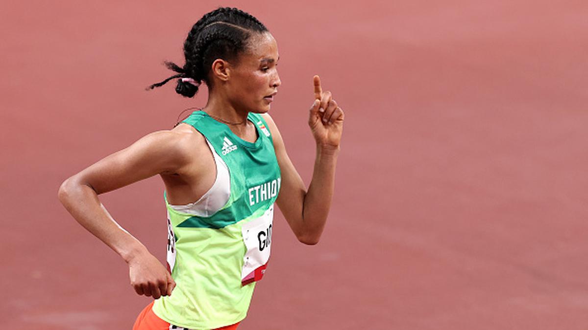 Ethiopia's Letesenbet Gidey breaks half marathon world record