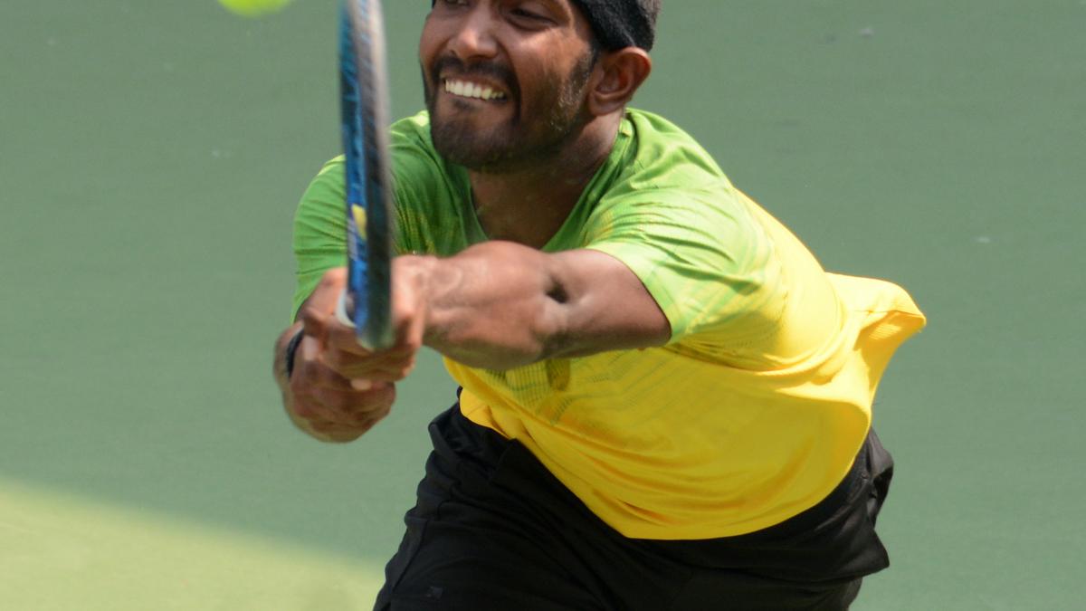 Fenesta National Tennis: Nitin Kumar Sinha outclasses veteran Vishnu Vardhan