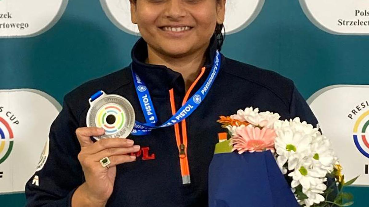 ISSF President's Cup: Rahi Sarnobat wins silver in 25m pistol