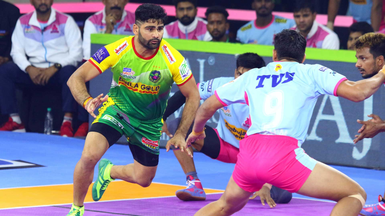 RECAP: Patna Pirates 34-29 UP Yoddhas - Mohammadreza Chiyaneh Shadloui vs  Pardeep Narwal - PKL 9 