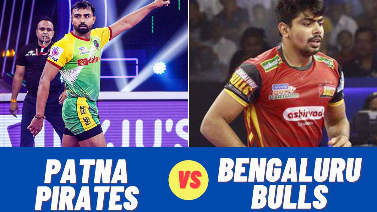 Record favours Patna Pirates, while form favours Bengaluru Bulls in Match 42