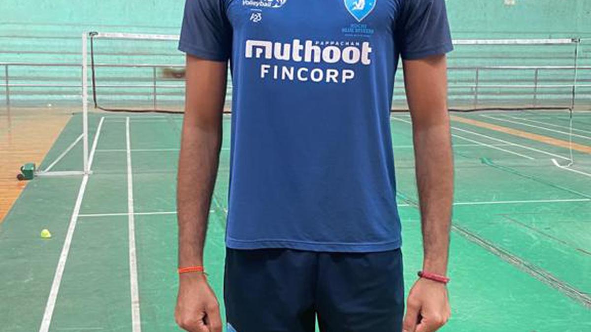 PVL 2022: Karthik, the face of Kochi Blue Spikers