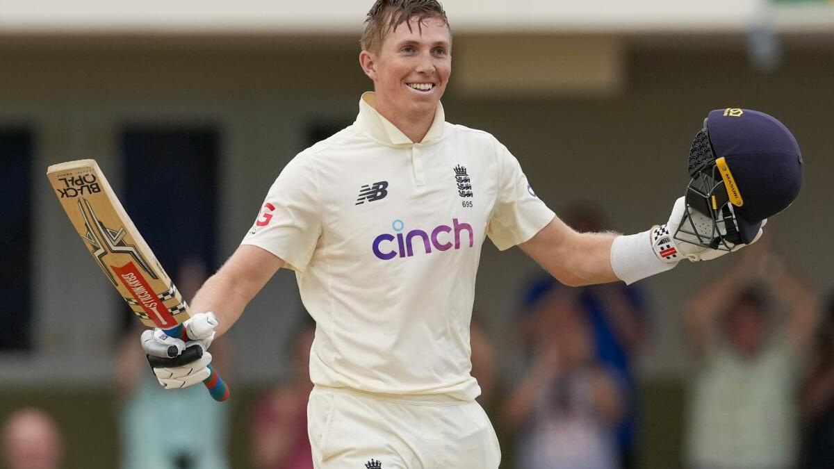 Zak Crawley ton puts England on top of Windies in first Test