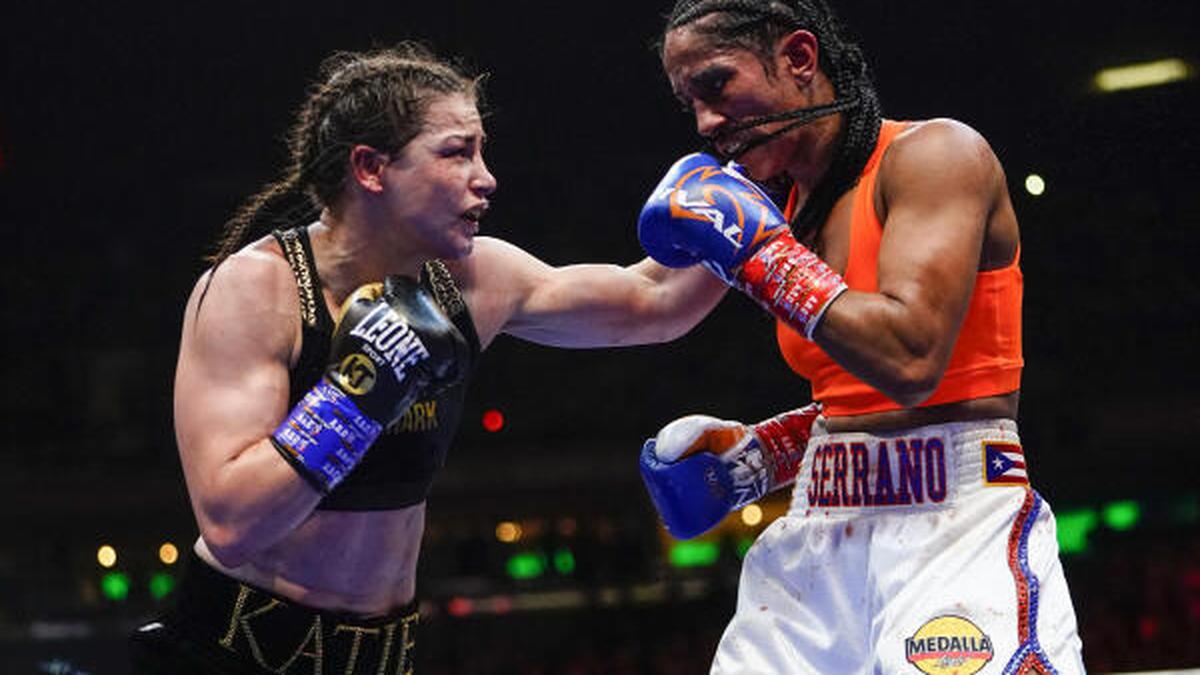 Taylor edges Serrano, stays women's lightweight champion