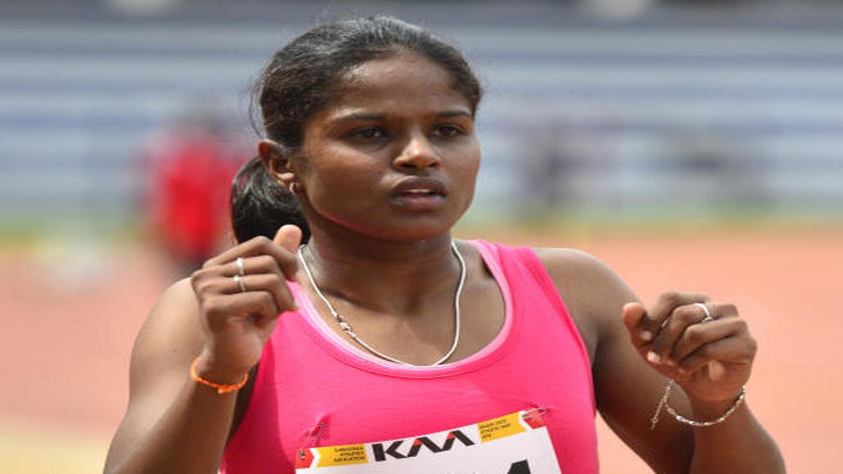 Aishwarya breaks National Record in triple jump at the National Inter-State Athletics C'ships