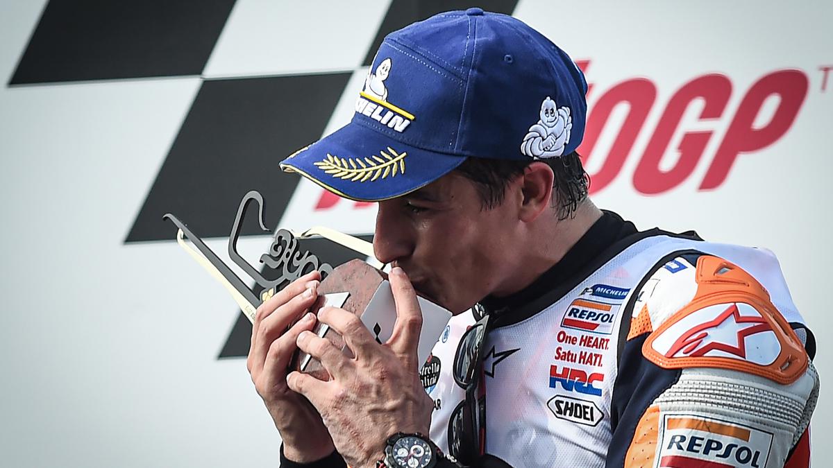 Six-time MotoGP Marquez champion hailed by greats