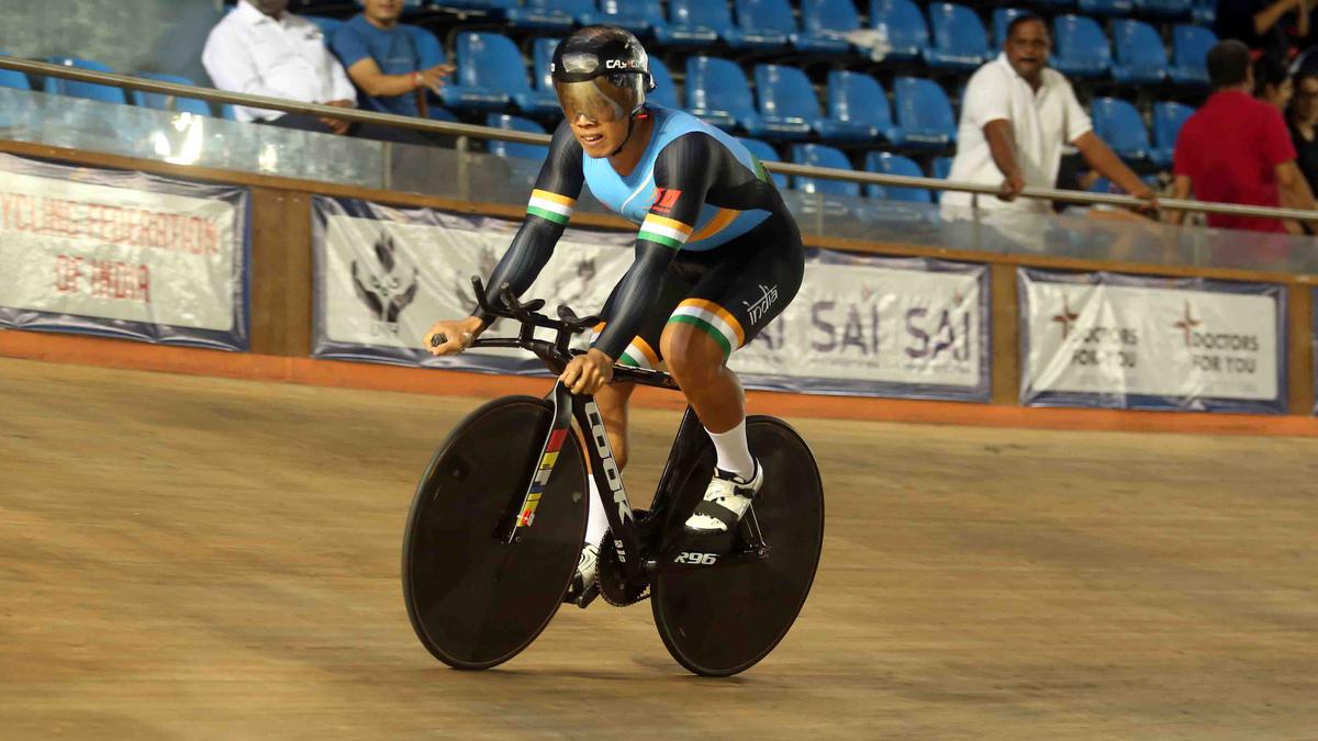 Ronaldo Singh sets new national record in men’s sprint at Asian Track Cycling Championship