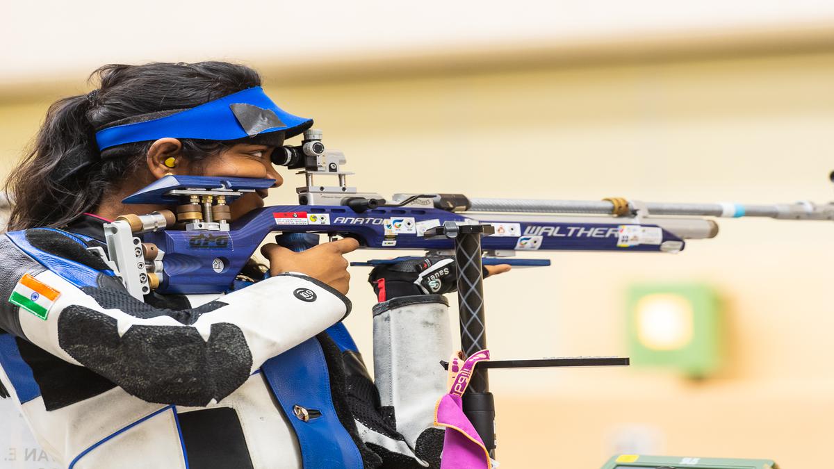 ISSF Rifle/Pistol World Cup: Elavenil Valarivan clinches gold in 10m Air Rifle, her first senior WC medal