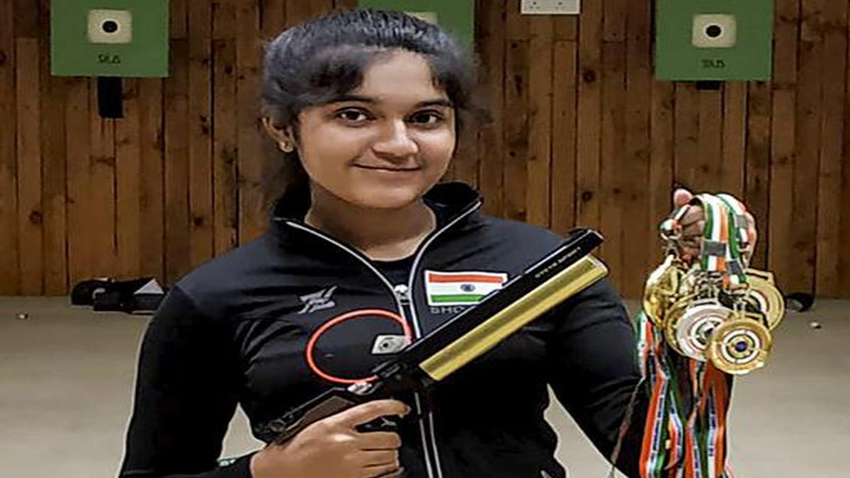 National shooting selection trials: Esha Singh tops women’s air pistol