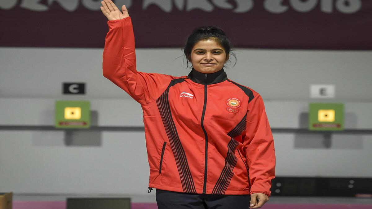 Issf Junior World Championships Manu Bhaker Naamya Kapoor Rhythm