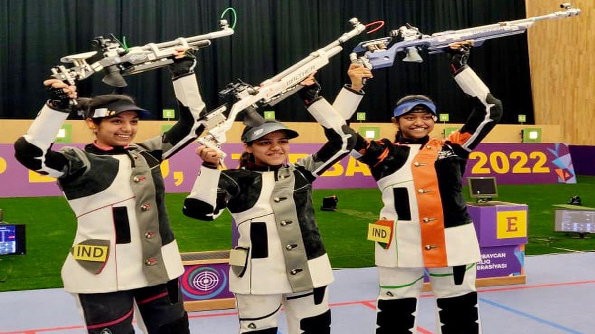 ISSF World Cup: Elavenil, Shreya and Ramita win gold in 10m air rifle team event