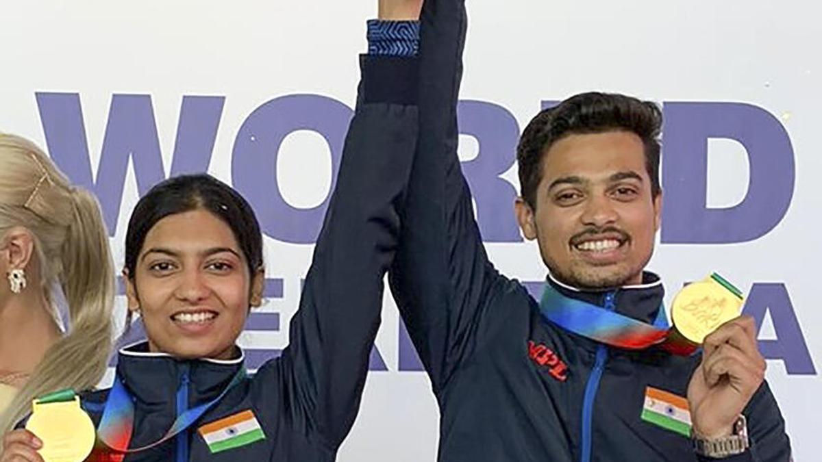 Ashi, Swapnil win 50m rifle 3P mixed gold; India ends Baku World Cup on second spot