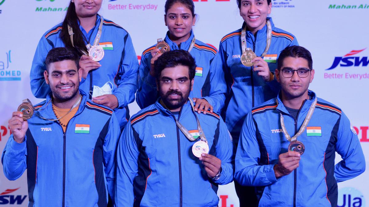 ISSF World Cup: Indian trap teams clinch gold