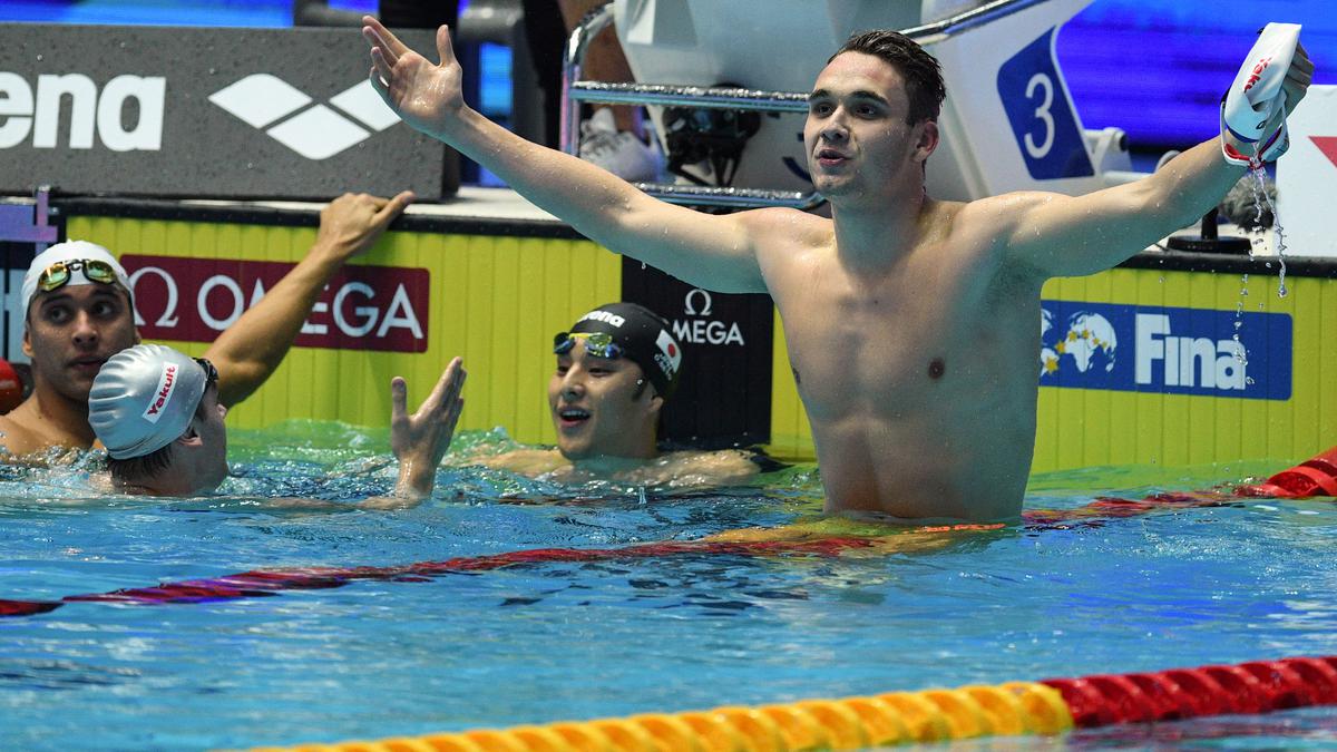 Phelps' long-standing 200m butterfly record smashed by teenager Kristof Milak