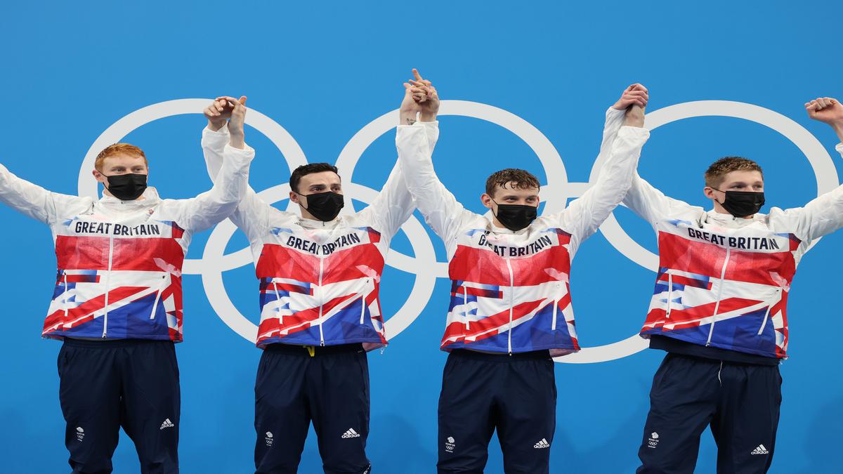 Tokyo 2020 Olympics: Great Britain wins 200m men's freestyle relay