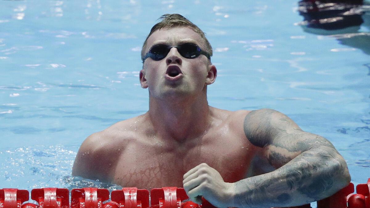 Adam Peaty skips British championships to focus on his mental health