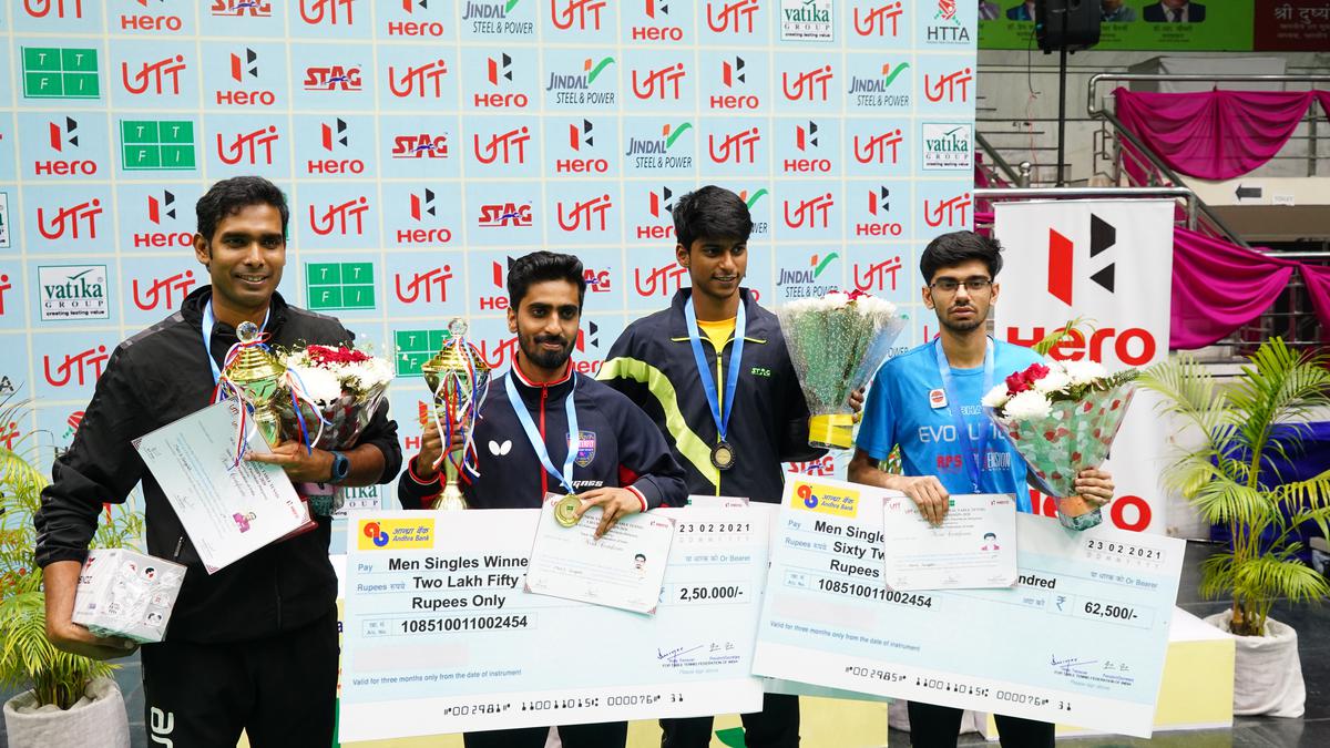 Sathiyan ends wait for National title with win over Sharath Kamal