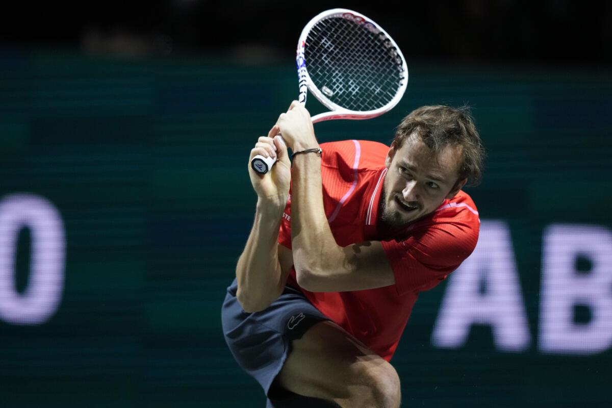 Rotterdam Open Perfect Daniil Medvedev ends Felix Auger-Aliassimes title defence