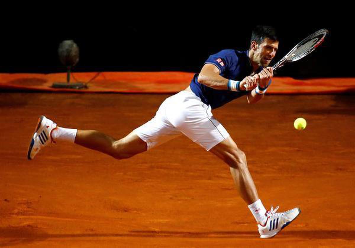 Italian Open Djokovic beats Krajinovic after being pushed to the limit