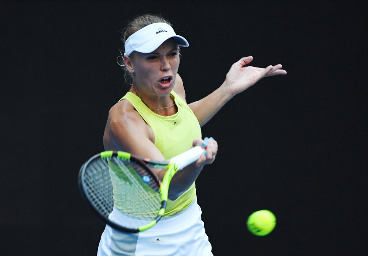 Australian Open Wozniacki cruises into second round