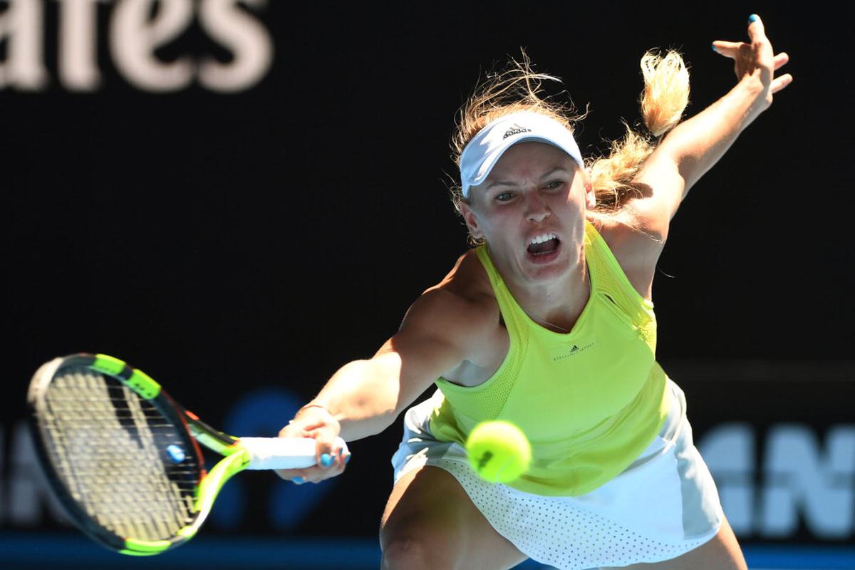 Wozniacki saves two match points in dramatic comeback