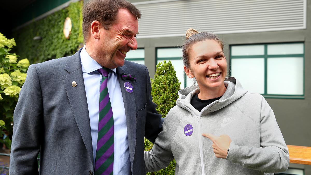 Wimbledon: Simona Halep inspired by Roger Federer prior to Serena Williams thrashing