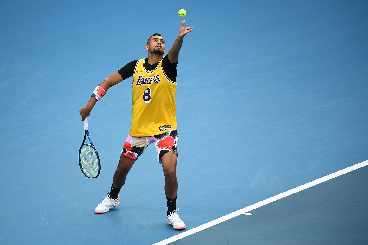 Australian Open 2020: Nick Kyrgios Kobe Bryant gesture vs Rafael Nadal