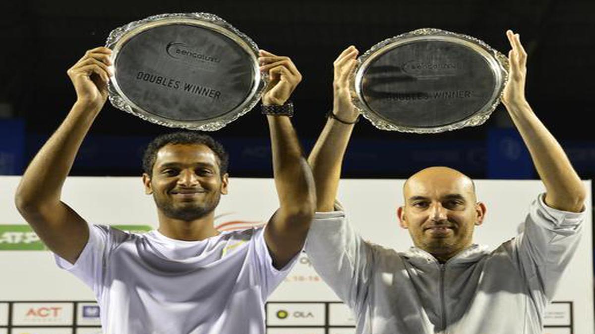 Bengaluru Open: Ramkumar-Purav beat Paes-Eden for doubles title