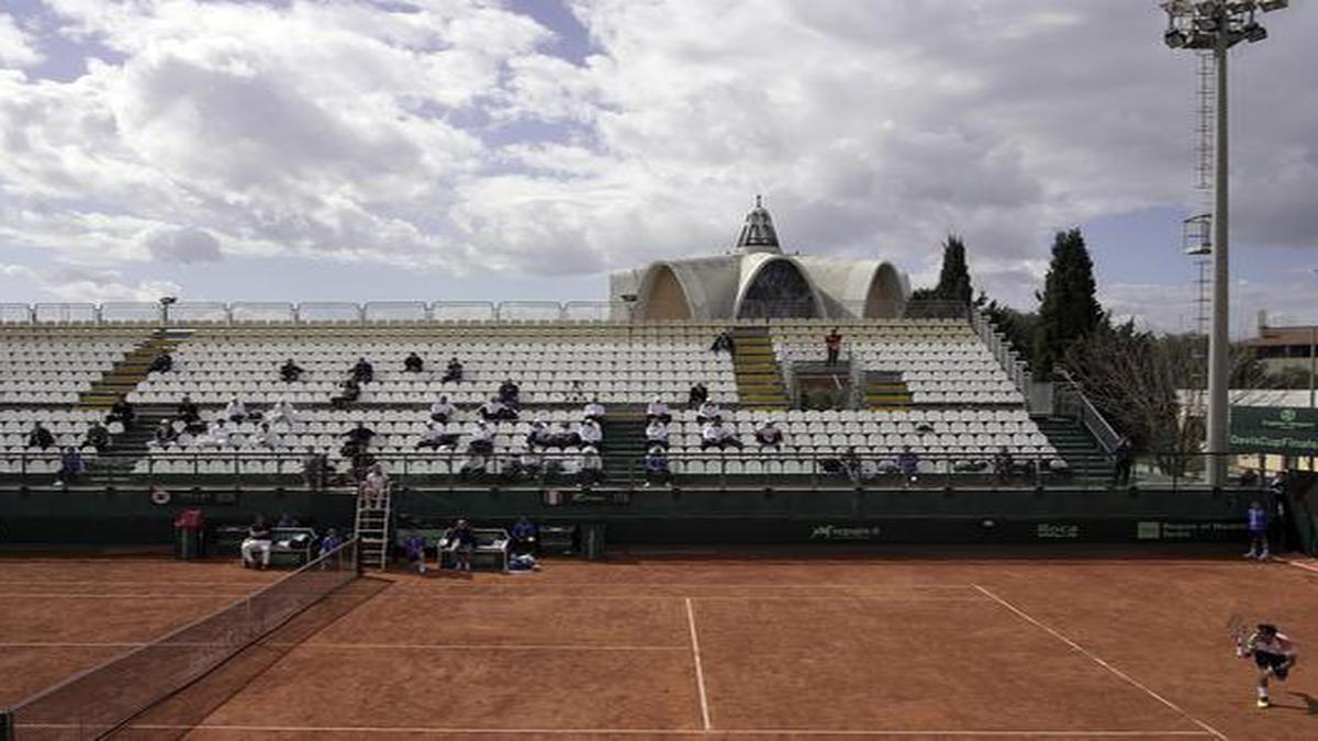 Davis Cup: Fist bumps replace handshakes, sweaty towels off limits