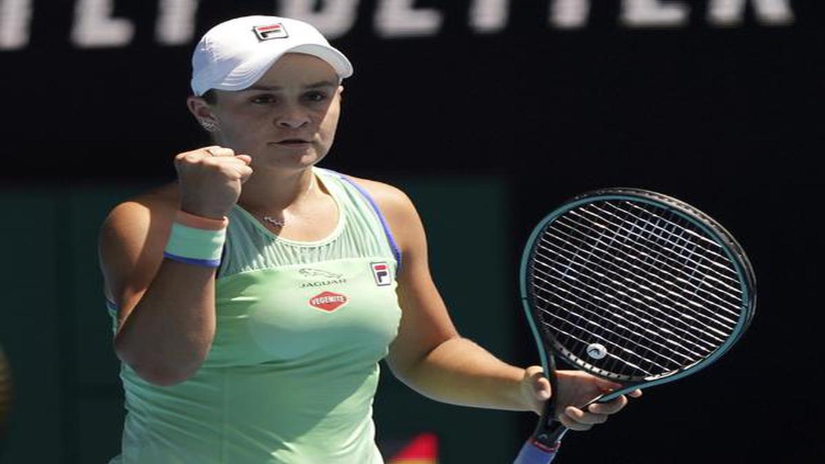 Ash Barty returns to action after 11 months for Australian Open warmup