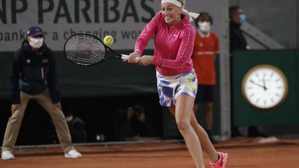 French Open: Kvitova sails past Dodin into second round, Bertens through