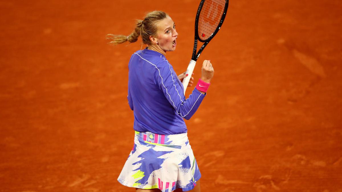 French Open: Kvitova survives stern test against teenager Fernandez - tennis news