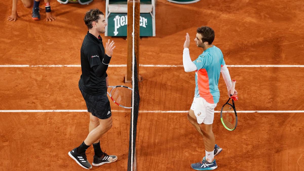 French Open: Thiem enters quarters after nervy win over Gaston - tennis news